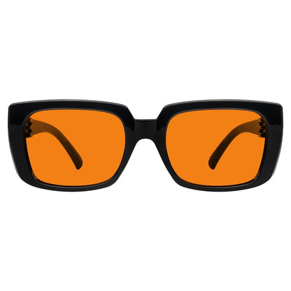 100% Blue Blocking Orange Glasses for Sleep Metalless Screwless NR9107 - B98 - Gr8sight