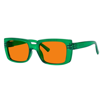 100% Blue Blocking Orange Glasses for Sleep Metalless Screwless NR9107 - B98 - Gr8sight