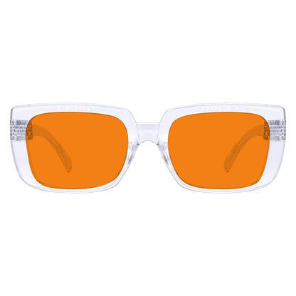 100% Blue Blocking Orange Glasses for Sleep Metalless Screwless NR9107 - B98 - Gr8sight