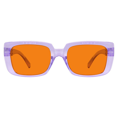 100% Blue Blocking Orange Glasses for Sleep Metalless Screwless NR9107 - B98 - Gr8sight