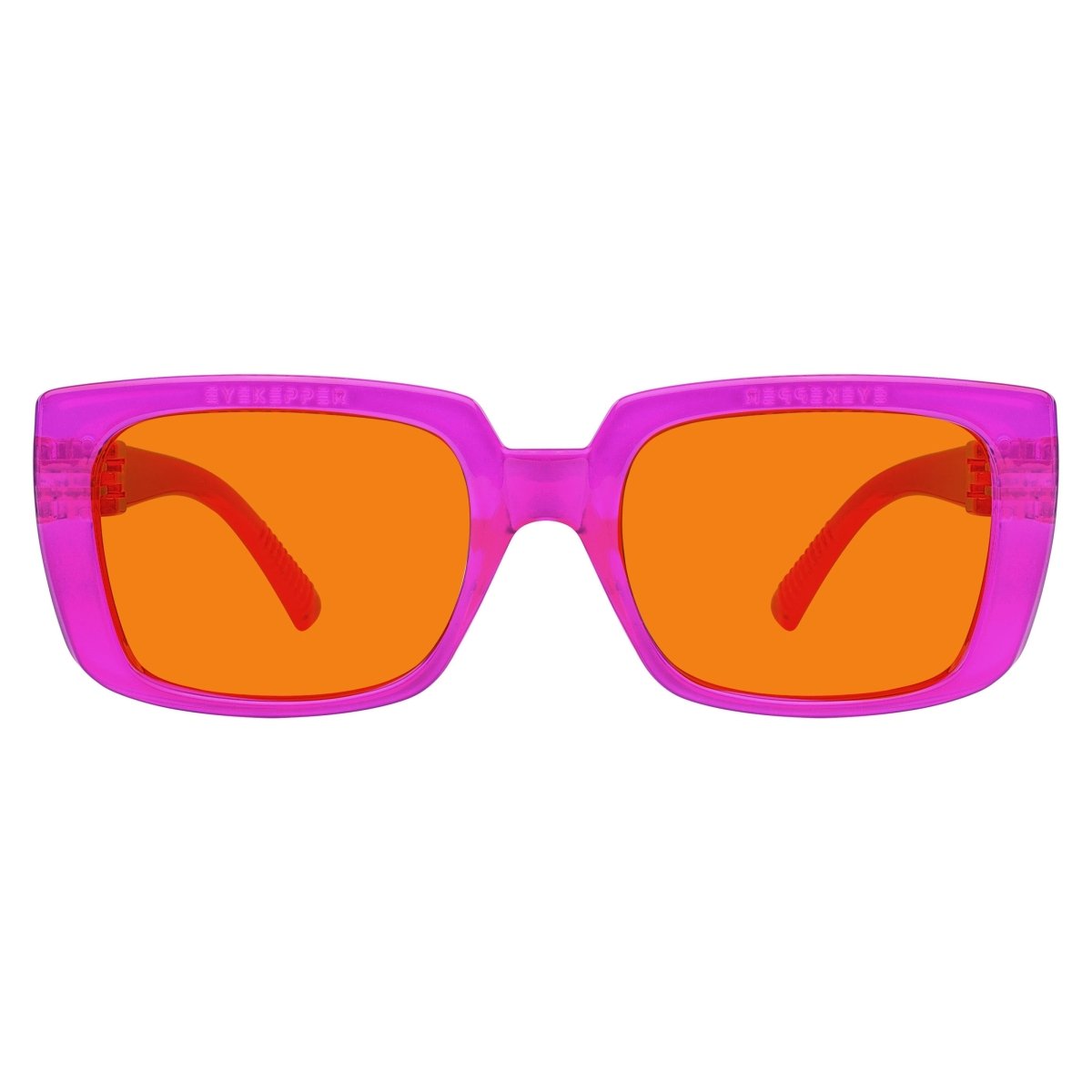 100% Blue Blocking Orange Glasses for Sleep Metalless Screwless NR9107 - B98 - Gr8sight