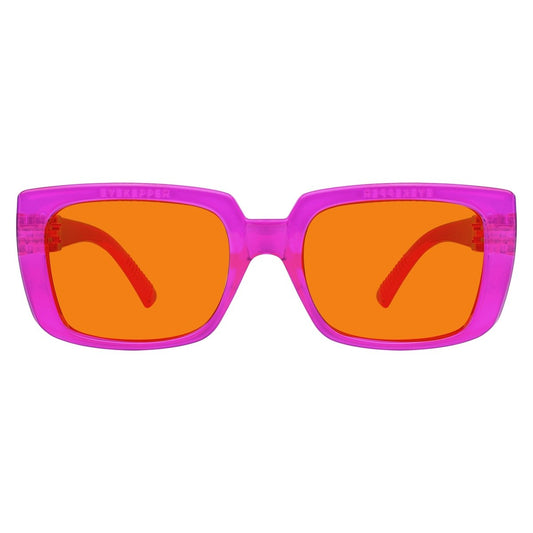 100% Blue Blocking Orange Glasses for Sleep Metalless Screwless NR9107 - B98 - Gr8sight