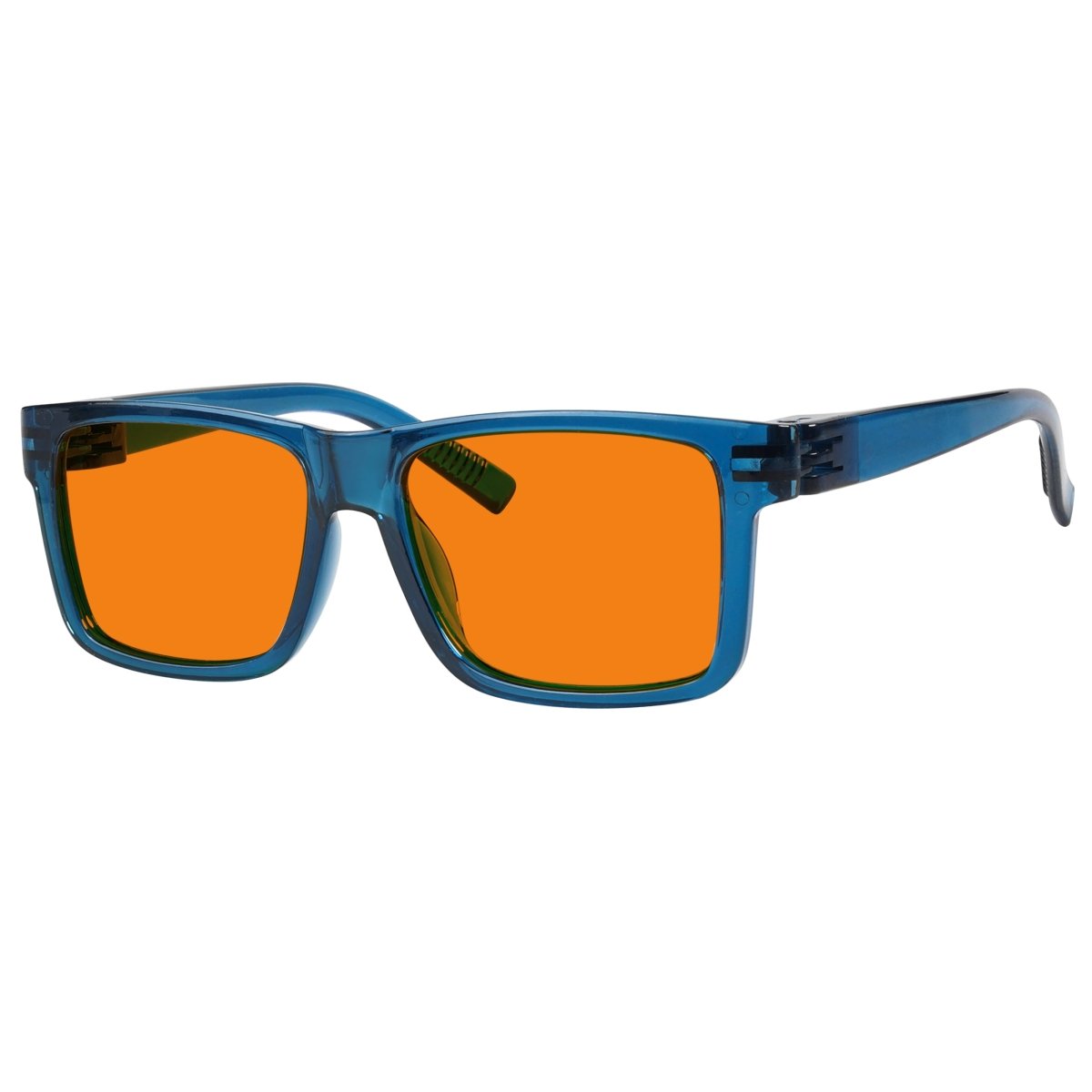 100% Blue Light Blocking Orange Lens Metalless Eyeglasses NR2142 - B98 - Gr8sight