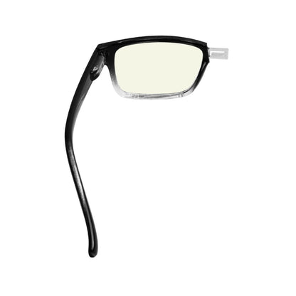 (Must Buy Both Eye) Computer Glasses with Different Power for Each Eye - Black Clear Frame - Gr8sight