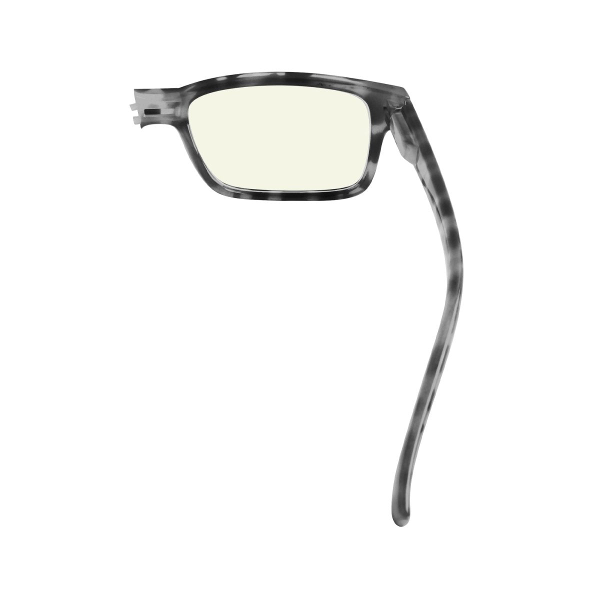 (Must Buy Both Eye) Custom Computer Glasses with Different Power - Grey Tortoise Frame - Gr8sight