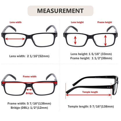 (Must Buy Both Eye) Reading Glasses with Different Strength for Each Eye - Gr8sight