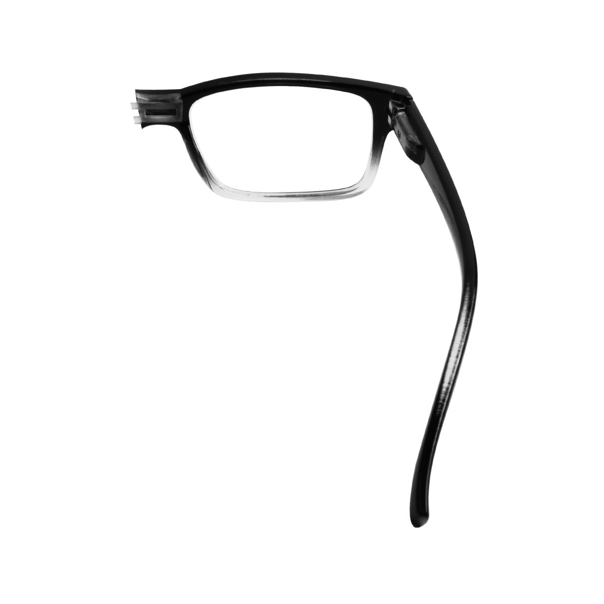 (Must Buy Both Eye) Reading Glasses with Different Strength for Each Eye - Black Clear Frame - Gr8sight